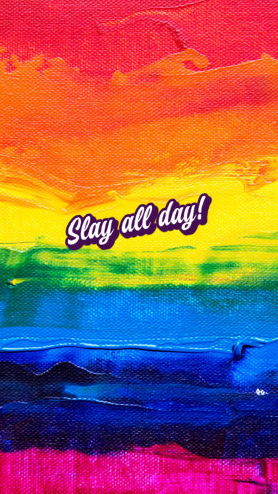 iPhone Wallpaper Design Maker with an LGBT Theme 2547k-2594