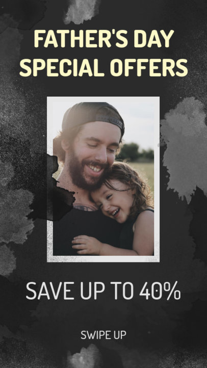 Instagram Story Design Maker for Father's Day Special Offers 