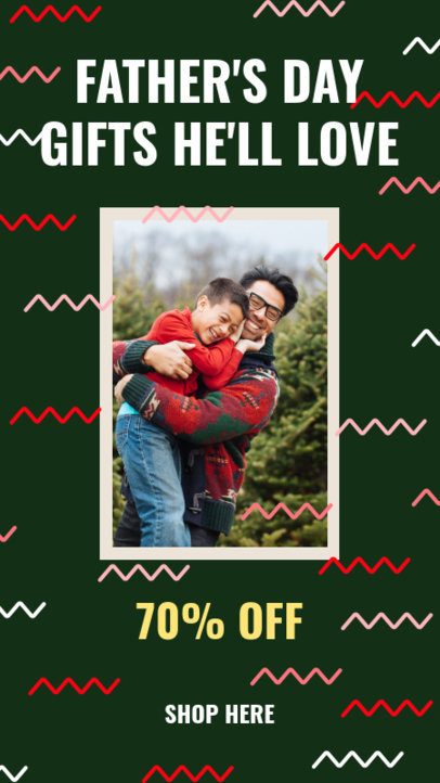 Instagram Story Generator for Father's Day Deals 