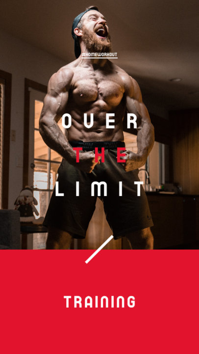Instagram Story Generator for Online Workout Programs 