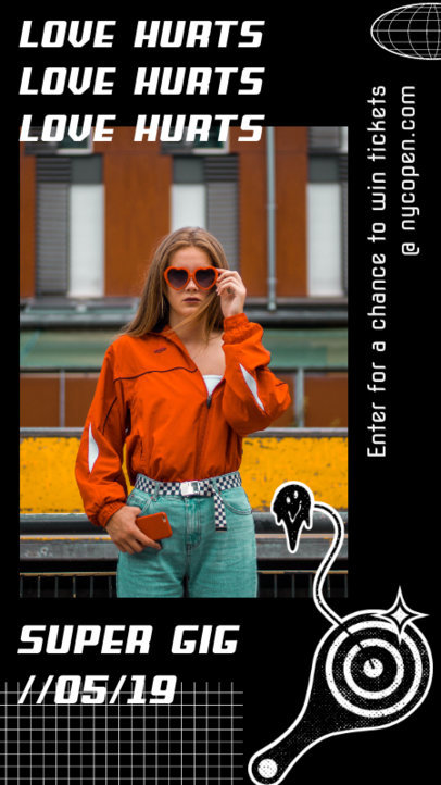 Instagram Story Creator for an Upcoming Concert Promo 2533a