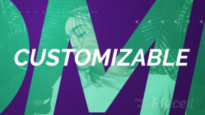 Intro Maker for a Logo Reveal with Dynamic Texts and Animations