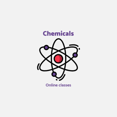 Logo Generator for Science-Themed Online Courses 
