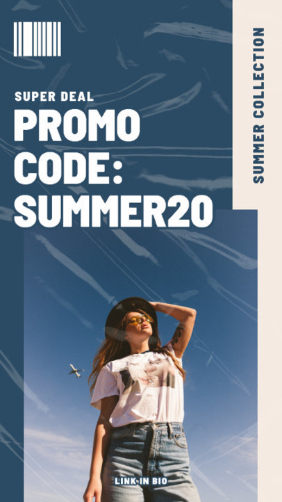 Instagram Story Maker for a Clothing Brand's Discount