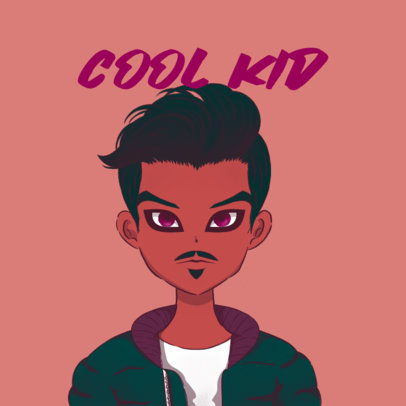 Logo Maker Featuring a Stylish Avatar