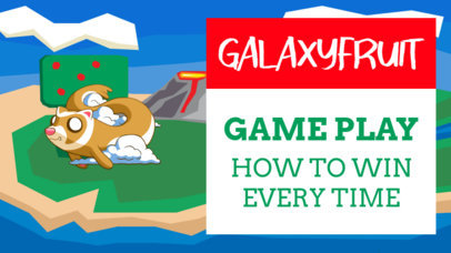 YouTube Thumbnail Design Template with Gaming Mascot Illustrations