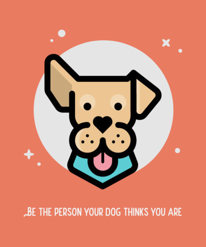 T-Shirt Design Maker Featuring a Schnauzer Graphic 1546c-el1