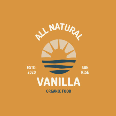 Logo Maker for a Company of Organic Food 