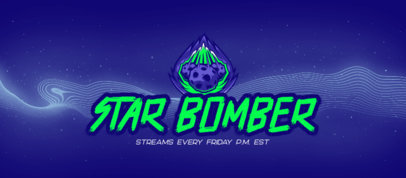 Facebook Cover Maker for a Gaming Page with a Meteor Graphic 2560i