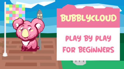 YouTube Thumbnail Generator with a Cute Bubblegum-Color Mascot 2555a