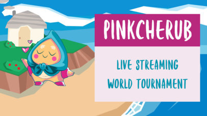 Cute YouTube Thumbnail Maker for a Gaming World Tournament  2555b