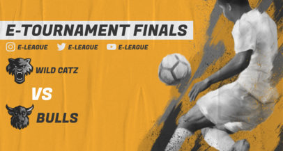 Twitch Banner Maker for a Soccer e-Tournament