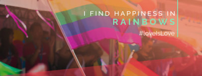 Facebook Cover Design Template for Pride Month