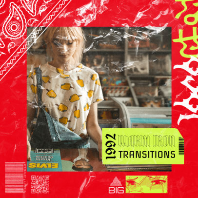 Single Cover Template for a Pop Singer 2585n