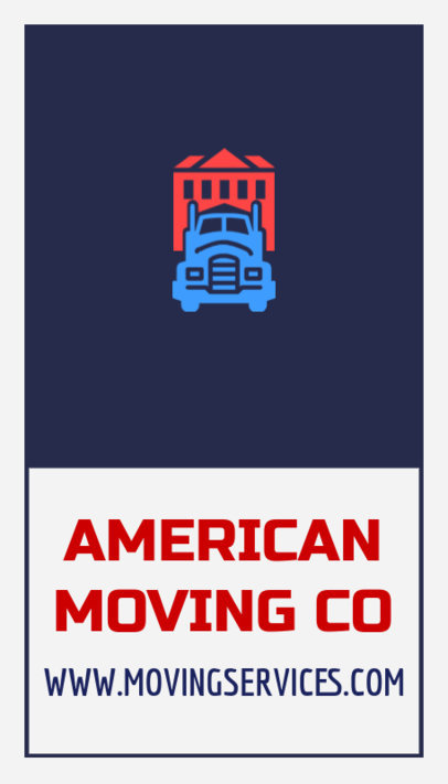 Relocation Services Business Card Template 554d