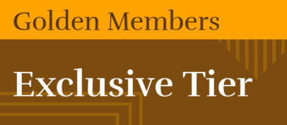 Patreon Tier Design Template for Golden Members 2581h