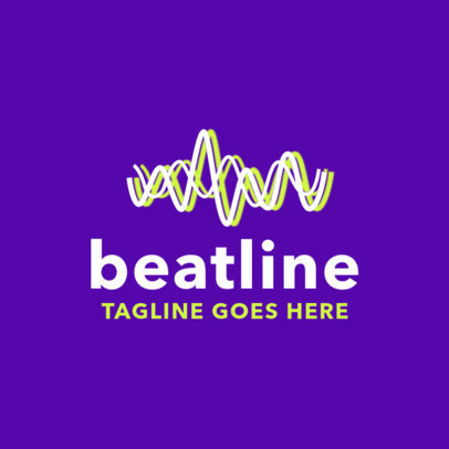 Logo Generator Featuring Overlapped Sound Waves 1724c-el1