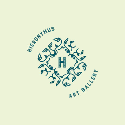 Monogram Logo Creator for an Art Gallery