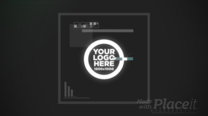 Intro Maker Featuring a Glitch Logo Reveal 1201-el1