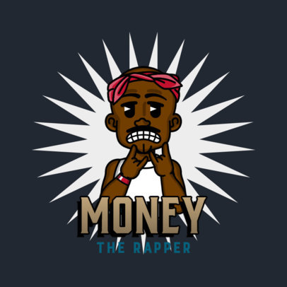 Music Avatar Logo Maker with a Classic Cartoon Style 3331