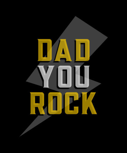 T-Shirt Design Generator for a Cool Dad 