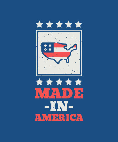 T-Shirt Design Maker for a 4th of July Celebration