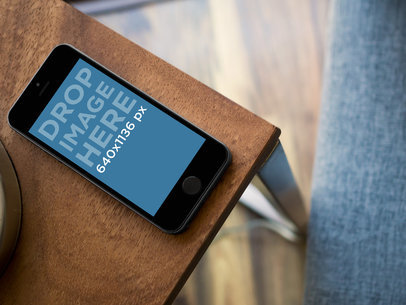 iPhone 5s Grey Table Top Shot Standard