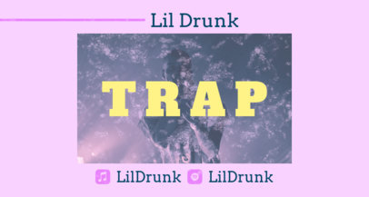 Twitch Banner Generator for an Upcoming Trap Artist 2598h