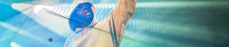 Placeit - SoundCloud Header Generator Featuring a Musician on Stage
