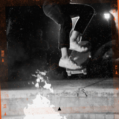 Apple Music Artist Image Creator with an Analogue Filter 2599e