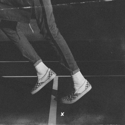 Apple Music Artist Image Maker with a Black and White Picture 2599g