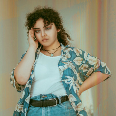 Apple Music Artist Image Maker Featuring a Vintage Film Filter 2599j