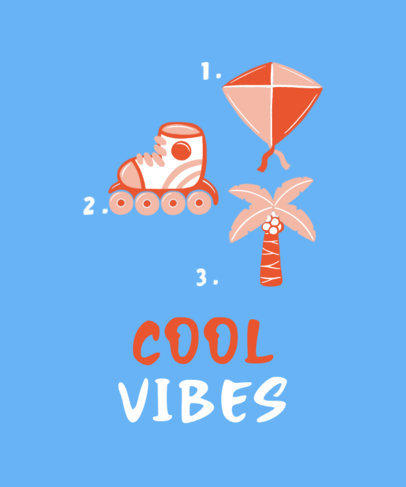 Cool T-Shirt Design Generator for Summer Vacations 