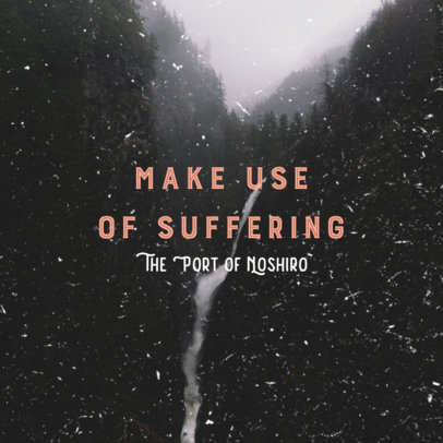 Retro Music Album Cover Maker With a Vintage Film Effect 