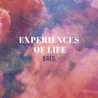 Surreal Album Cover Template For an Alternative Musician