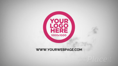 Intro Maker for a Logo Reveal with Smoke Graphics 1390-el1