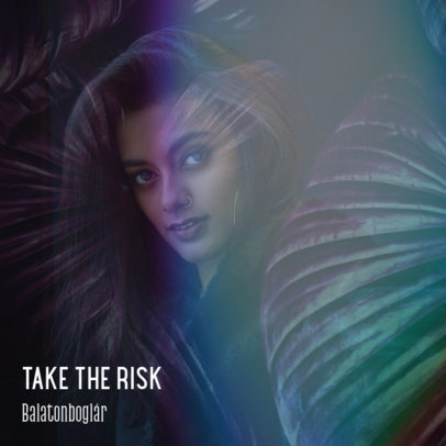 Album Cover Generator for Solo Singers Featuring a Lomography Camera Effect