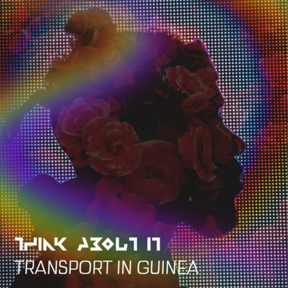 Album Cover Maker Featuring an Iridescent-Effect 2644g