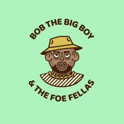 Music Logo Creator with a Rapper Avatar Maker 3334e