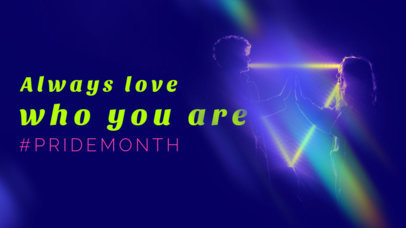 YouTube Thumbnail Template with a Colorful Film Burn Effect 2643e