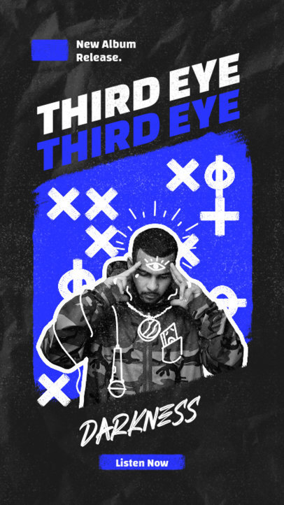 Instagram Story Maker for Upcoming Hip-Hop Projects Promotion 1946