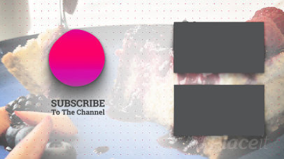 Animated YouTube End Card Maker with Shape Shifting Graphics 447-el1