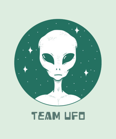 T-Shirt Design Generator for Alien Enthusiasts