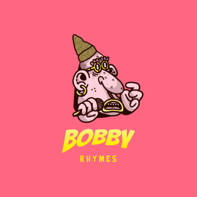 Logo Generator for a Musician with a Bizarre Cartoonish Style