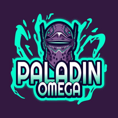 Online Logo Maker Featuring a Knight Helmet 