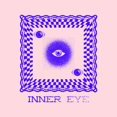 Abstract Logo Creator Featuring Optical Illusion Graphics