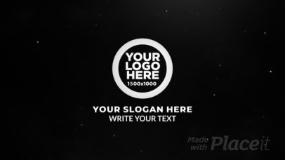 Intro Maker Featuring Animated Particles for a Logo Reveal 249-el1