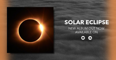 Facebook Post Design Template for Independent Artists 