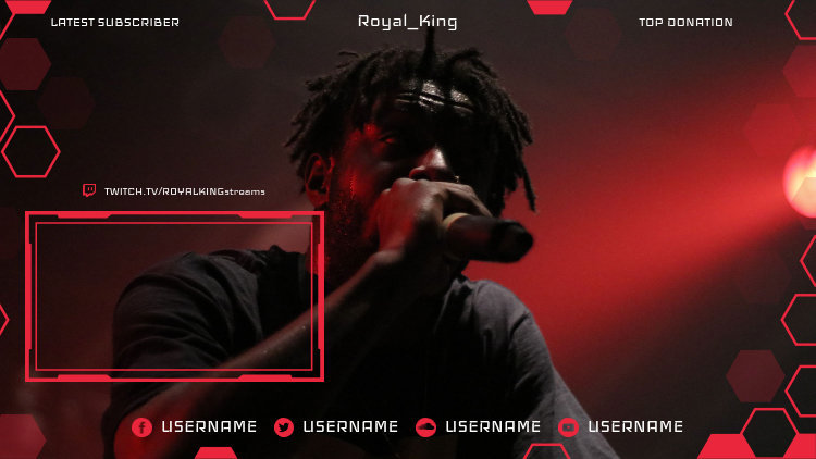 Placeit - Twitch Overlay Maker Featuring Bright Color Graphics