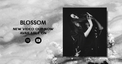 Facebook Post Generator for a New Music Advertisement